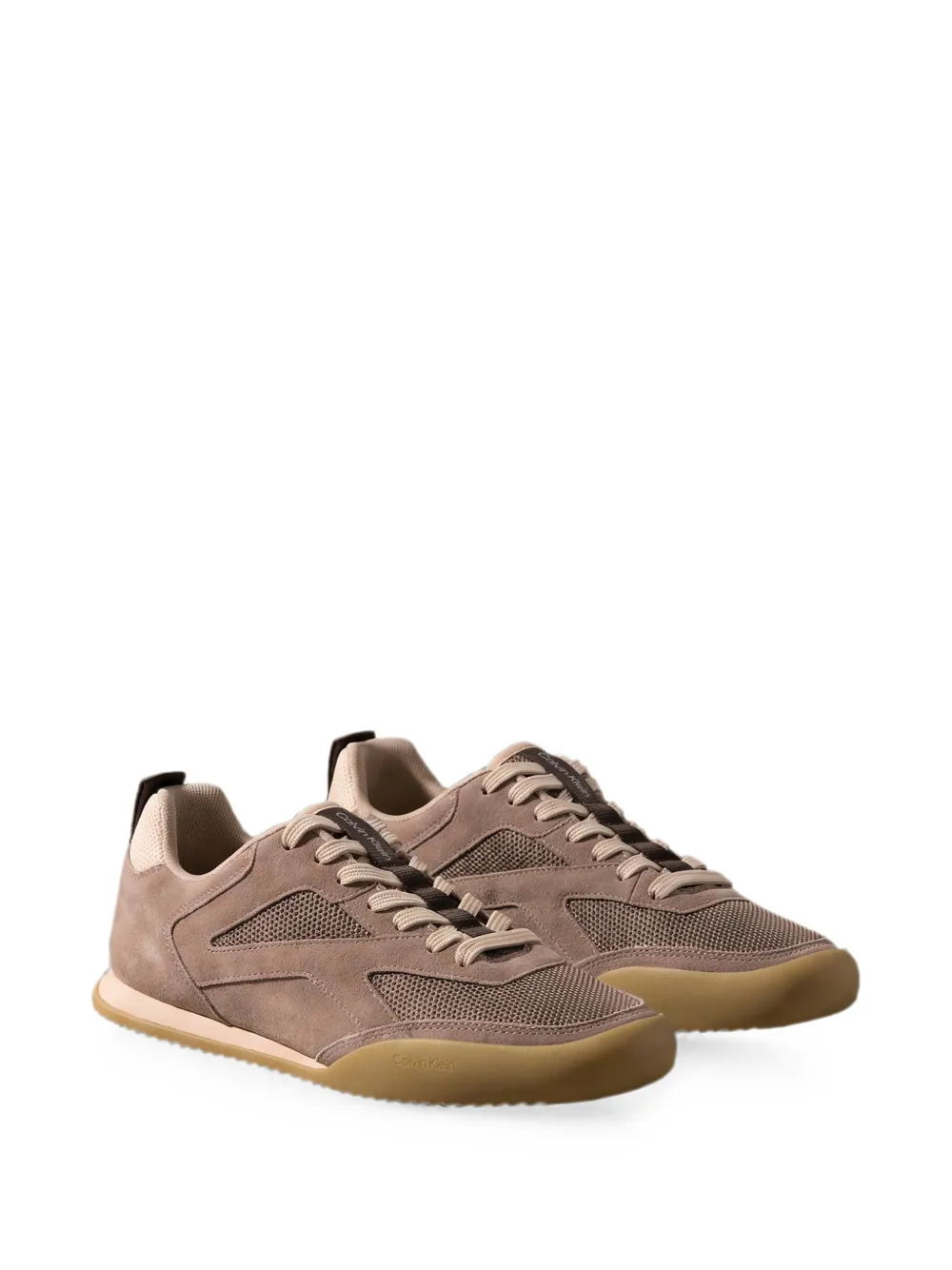 Calvin Klein Kayla panelled mesh-insert sneakers Bruin