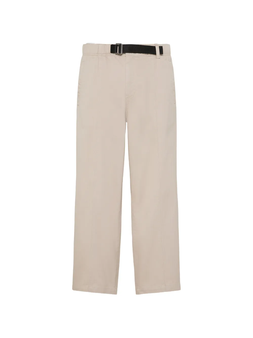 Calvin Klein belted panelled straight-leg trousers - Toni neutri