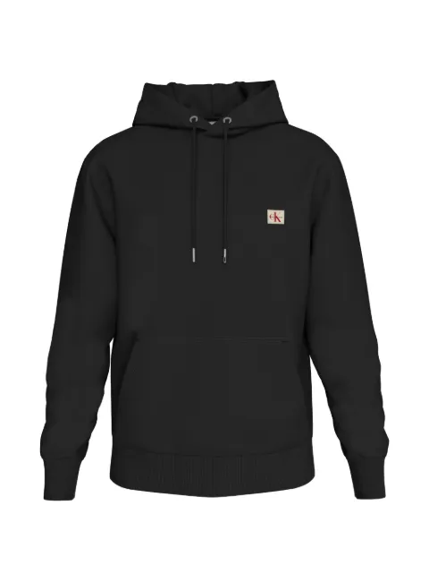 Calvin Klein logo-patch hoodie