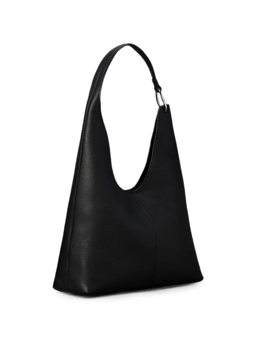 Calvin Klein medium Slouchy grained-effect shoulder bag Zwart
