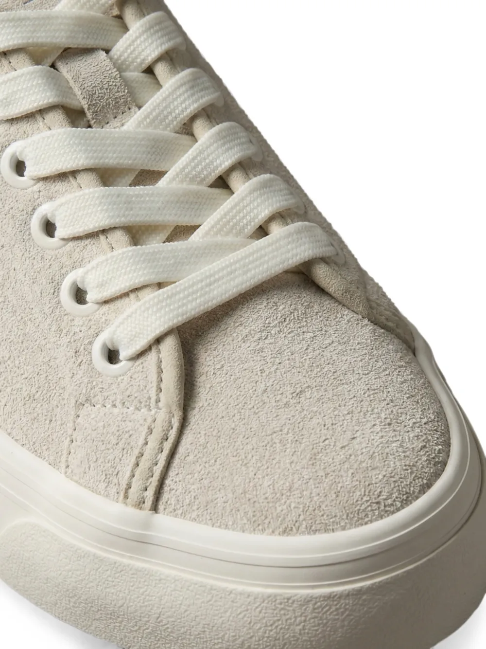 Calvin Klein logo-embroidered low-top sneakers Beige