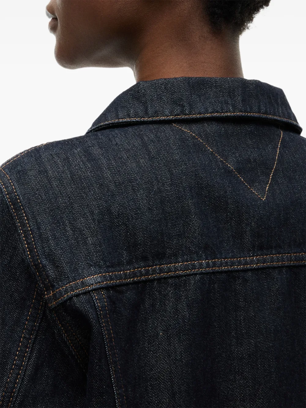 Tommy Hilfiger Button-up denim jack Blauw