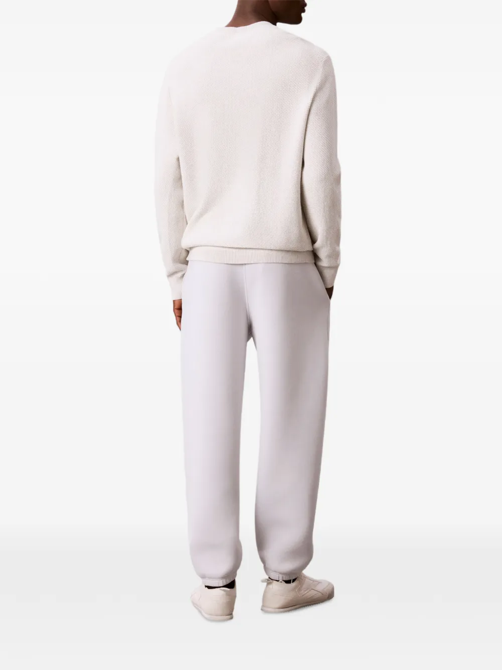 Calvin Klein Trainingsbroek met geborduurd logo Grijs