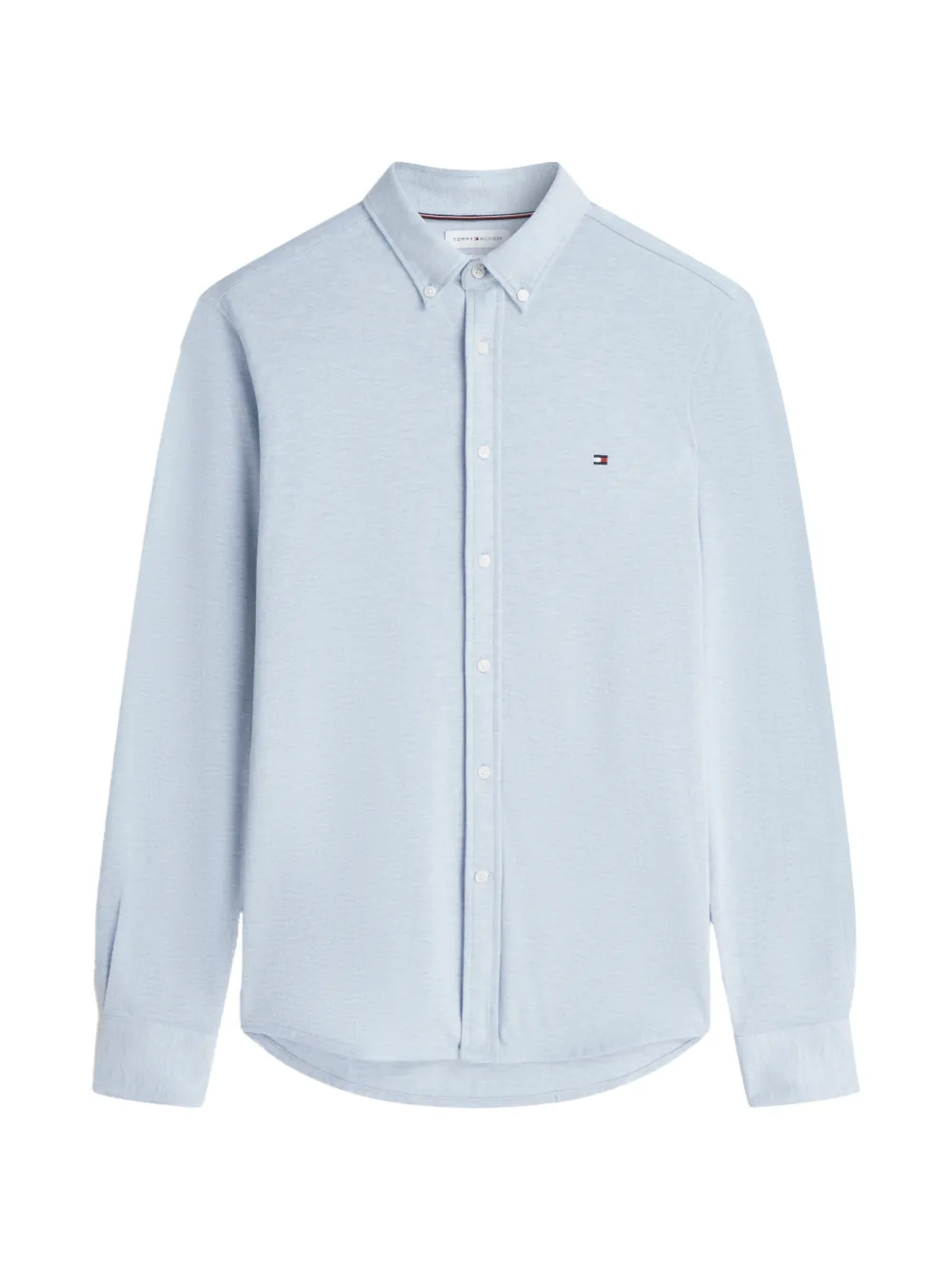 Tommy Hilfiger button-down long-sleeve shirt - Blau