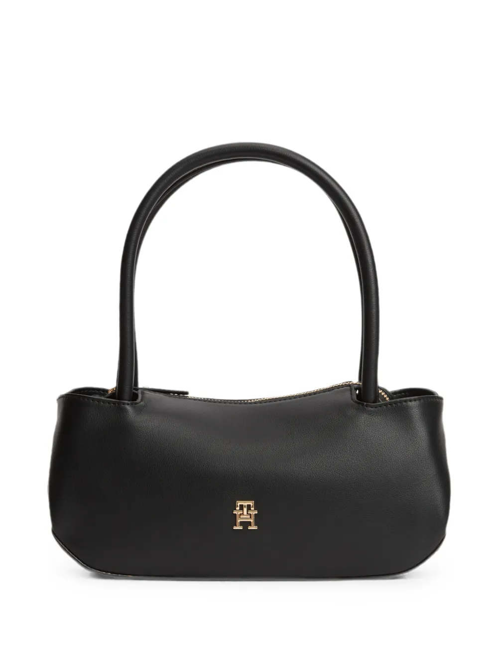 Tommy Hilfiger logo-plaque shoulder bag - Schwarz