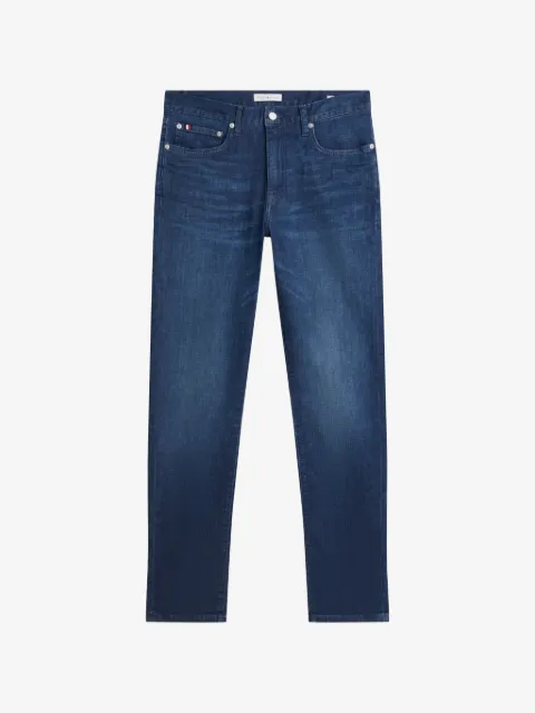 Tommy Hilfiger whiskered slim-fit jeans