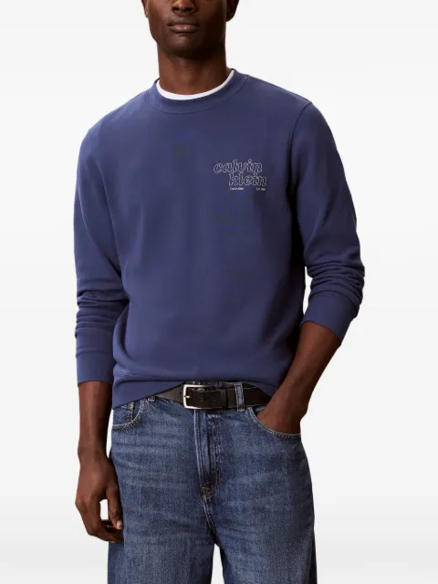 Calvin Klein logo-print sweatshirt
