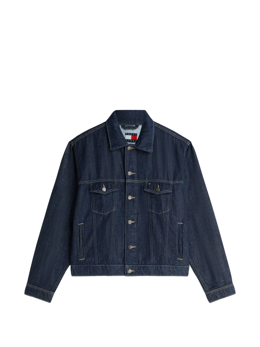 Tommy Hilfiger button-up denim jacket - Blau