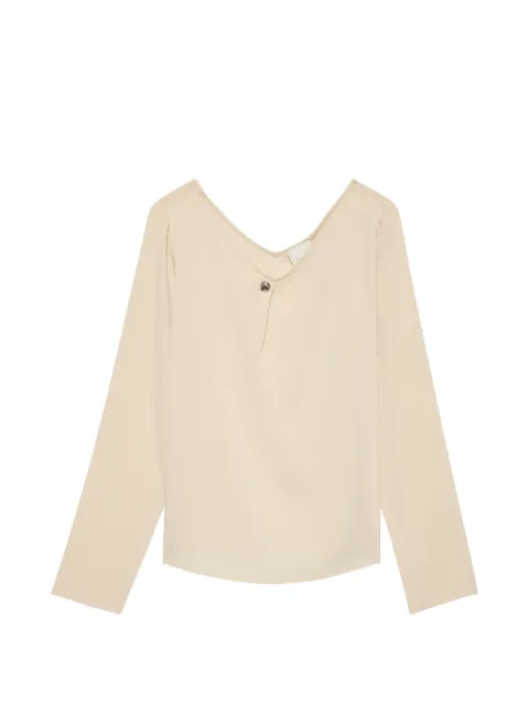 Calvin Klein blusa con detalles de botones