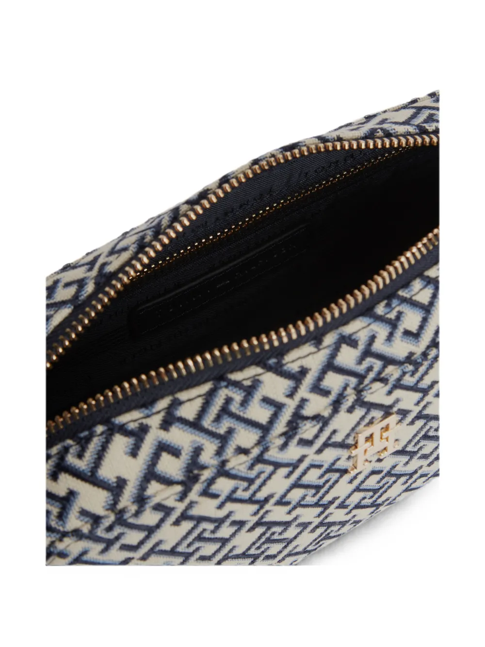 Tommy Hilfiger Schoudertas met monogram Beige