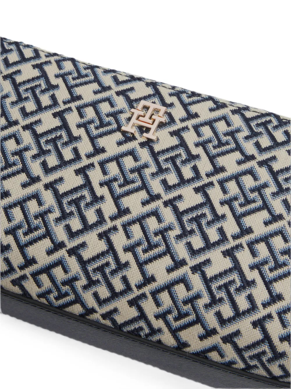 Tommy Hilfiger Schoudertas met monogram Beige