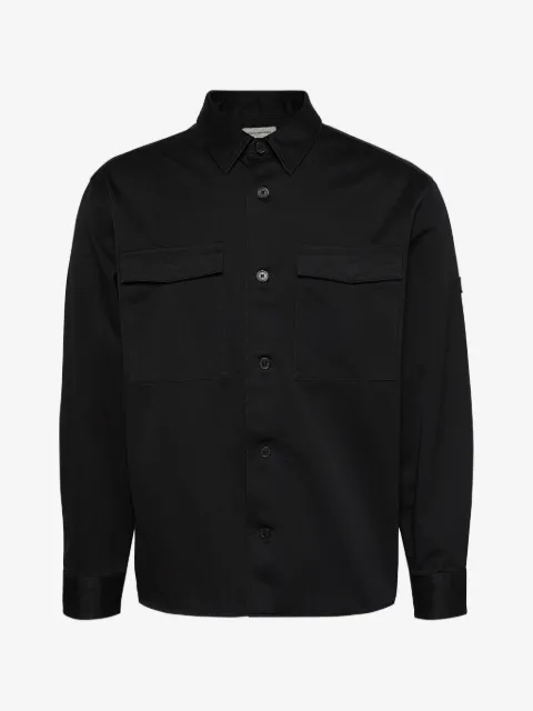 Calvin Klein sobrecamisa con logo bordado