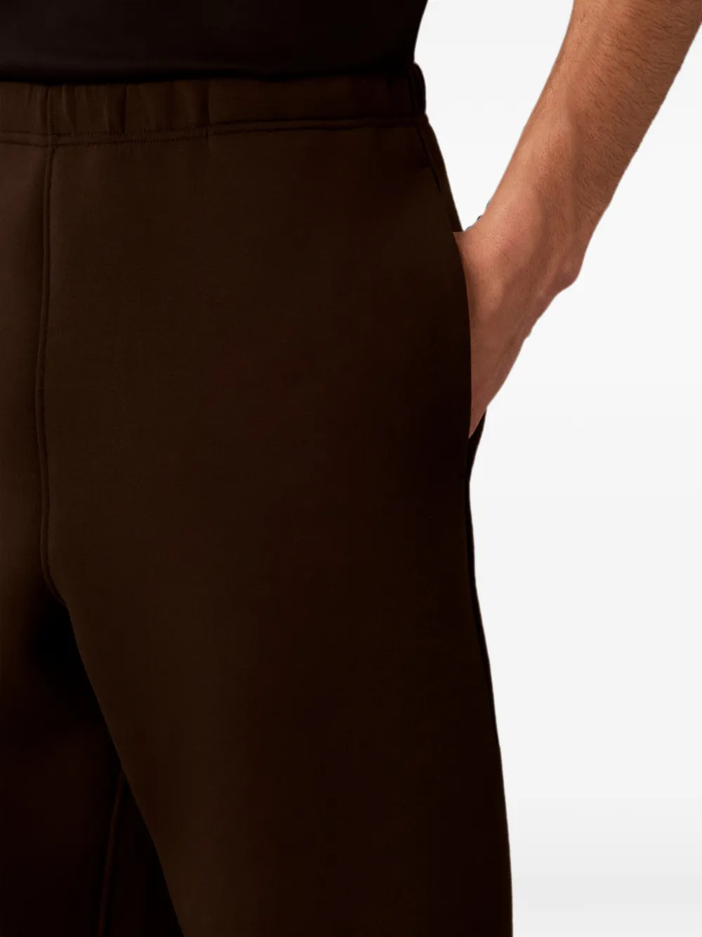 Calvin Klein Trainingsbroek met elastische taille Bruin