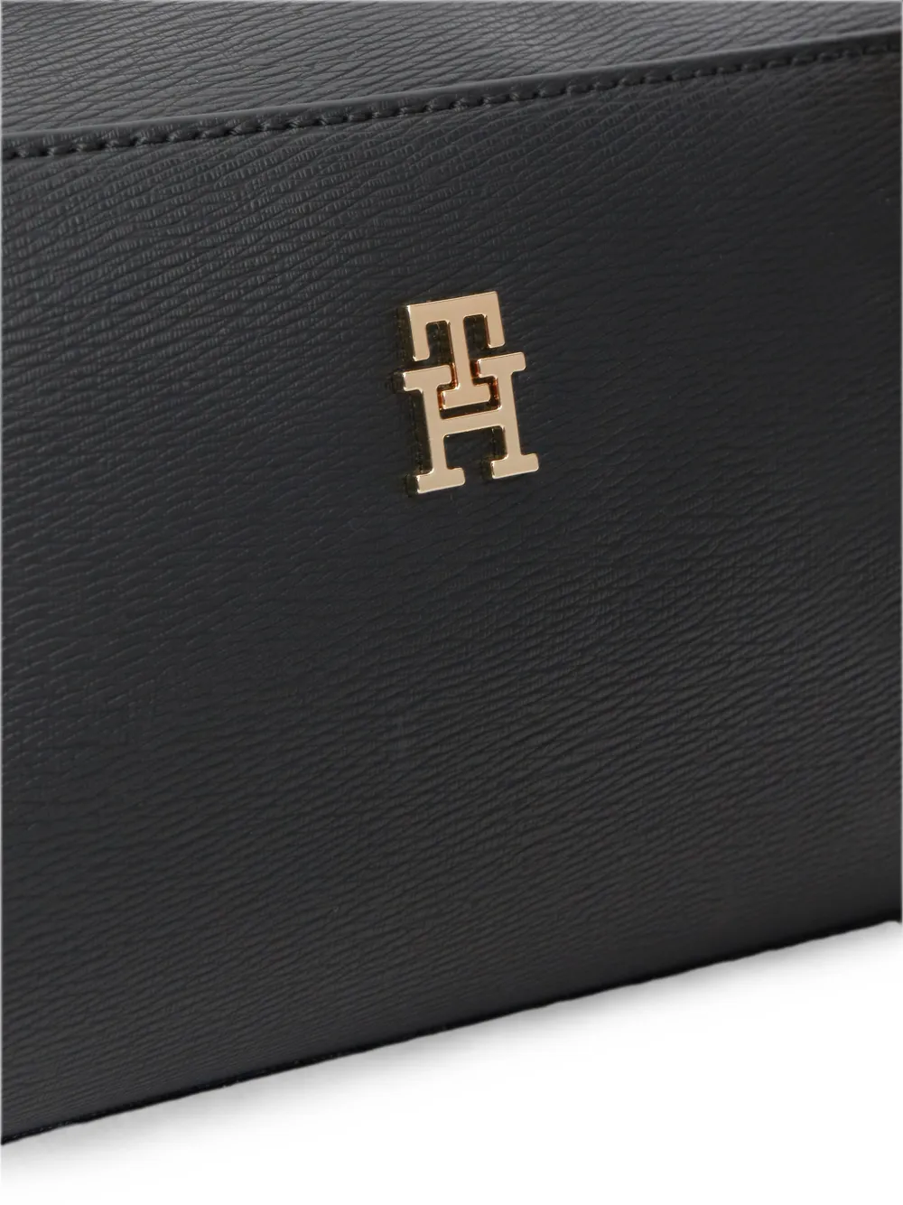 Tommy Hilfiger Schoudertas met logoplakkaat Zwart