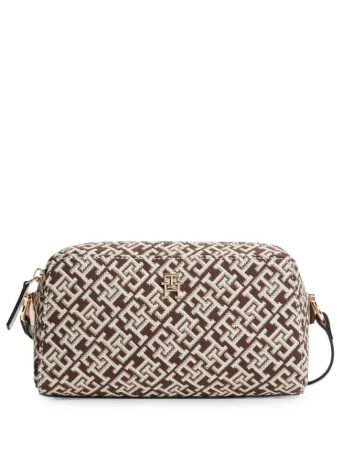 Tommy Hilfiger monogram-pattern shoulder bag