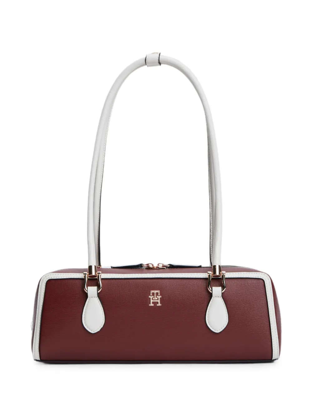 Tommy Hilfiger logo-plaque shoulder bag - Rosso