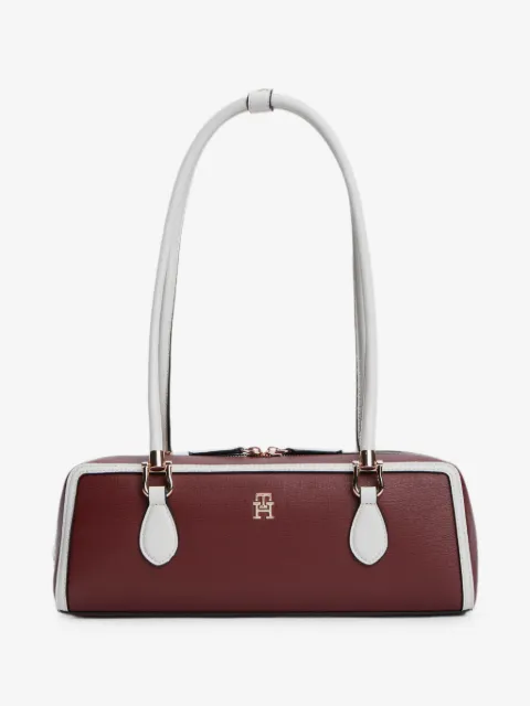 Tommy Hilfiger bolsa de hombro con placa del logo