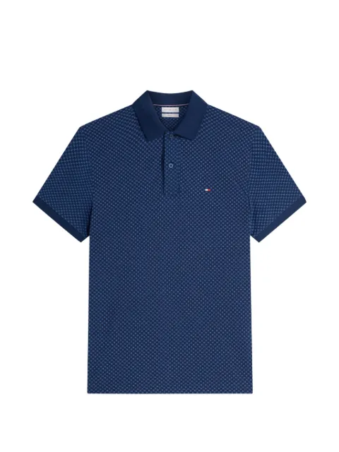 Tommy Hilfiger playera tipo polo con estampado geométrico