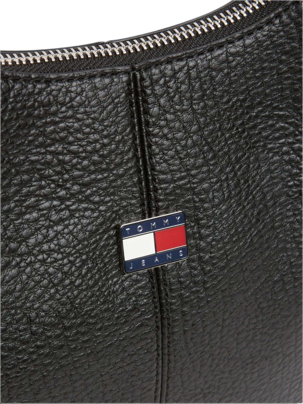 Tommy Hilfiger Schoudertas met logoplakkaat Zwart