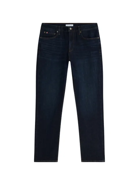 Tommy Hilfiger logo-patch straight-leg jeans