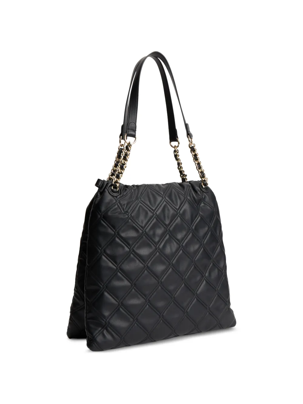 Tommy Hilfiger Gewatteerde shopper Zwart