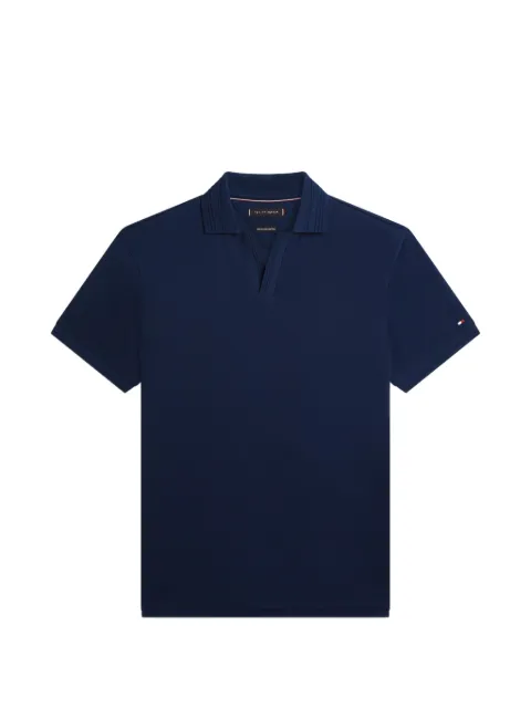 Tommy Hilfiger ribbed-trim polo shirt