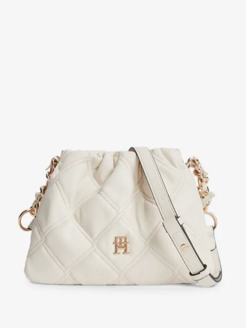 Tommy Hilfiger bolsa crossbody con efecto capitonado