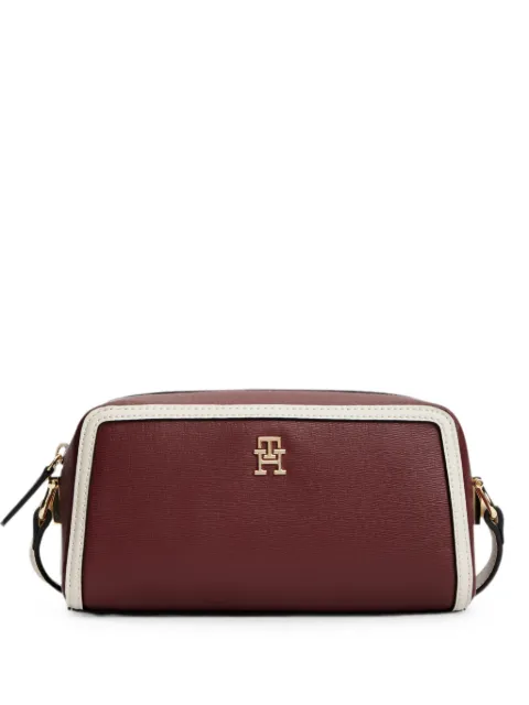 Tommy Hilfiger bolsa crossbody con placa del logo