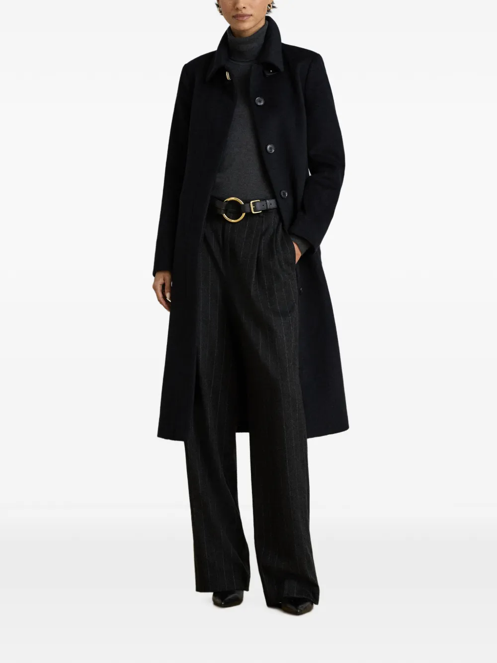 Lauren Ralph Lauren Jas met ceintuur Zwart