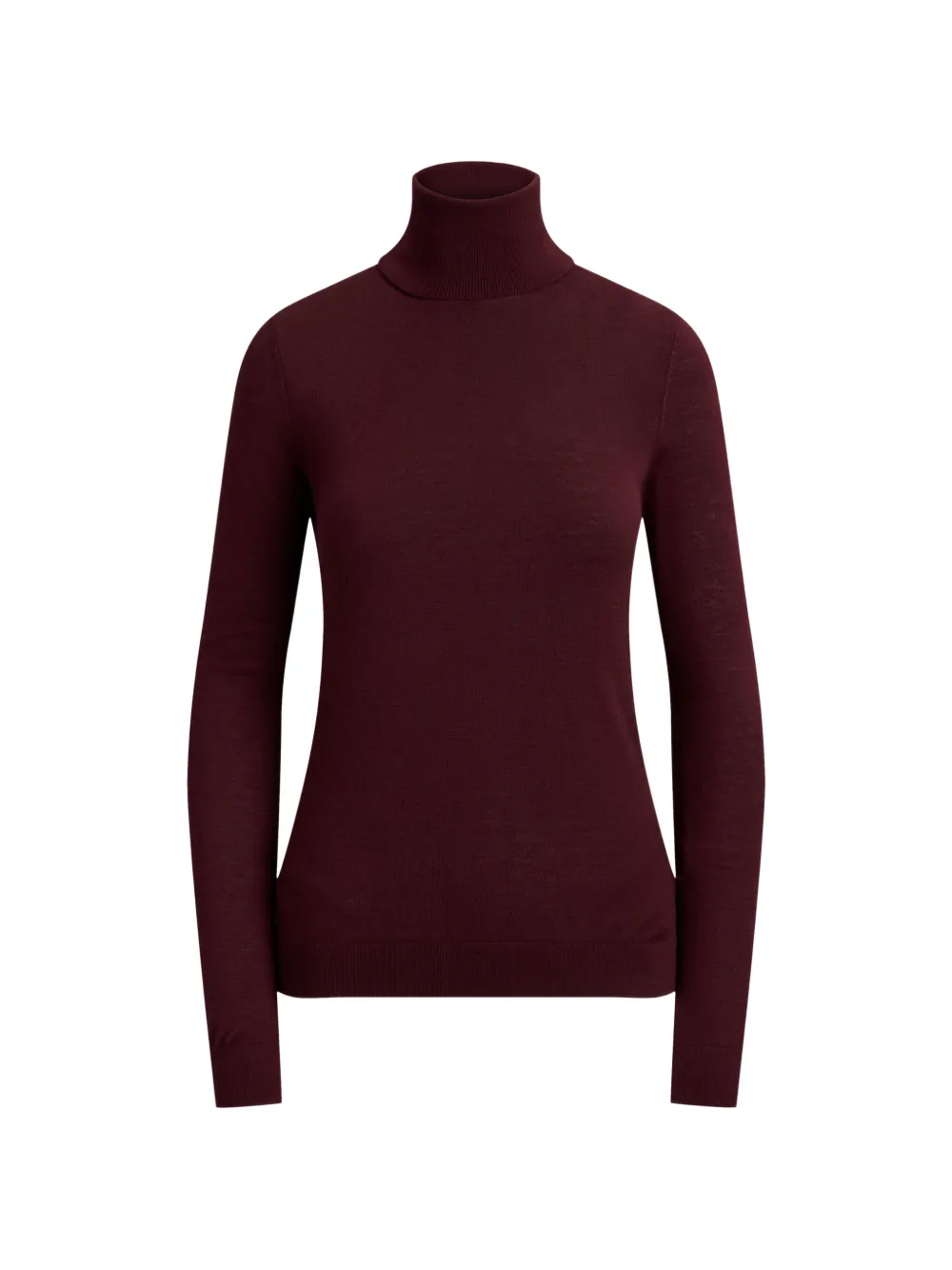 Lauren Ralph Lauren Rollkragenoberteil mit Logo-Schild - Rot