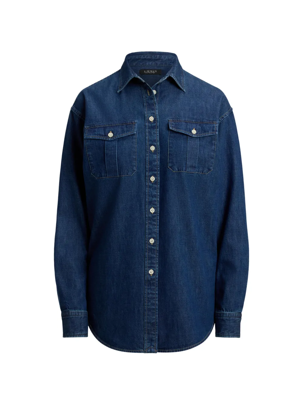 Lauren Ralph Lauren Camicia con taschino - Blu