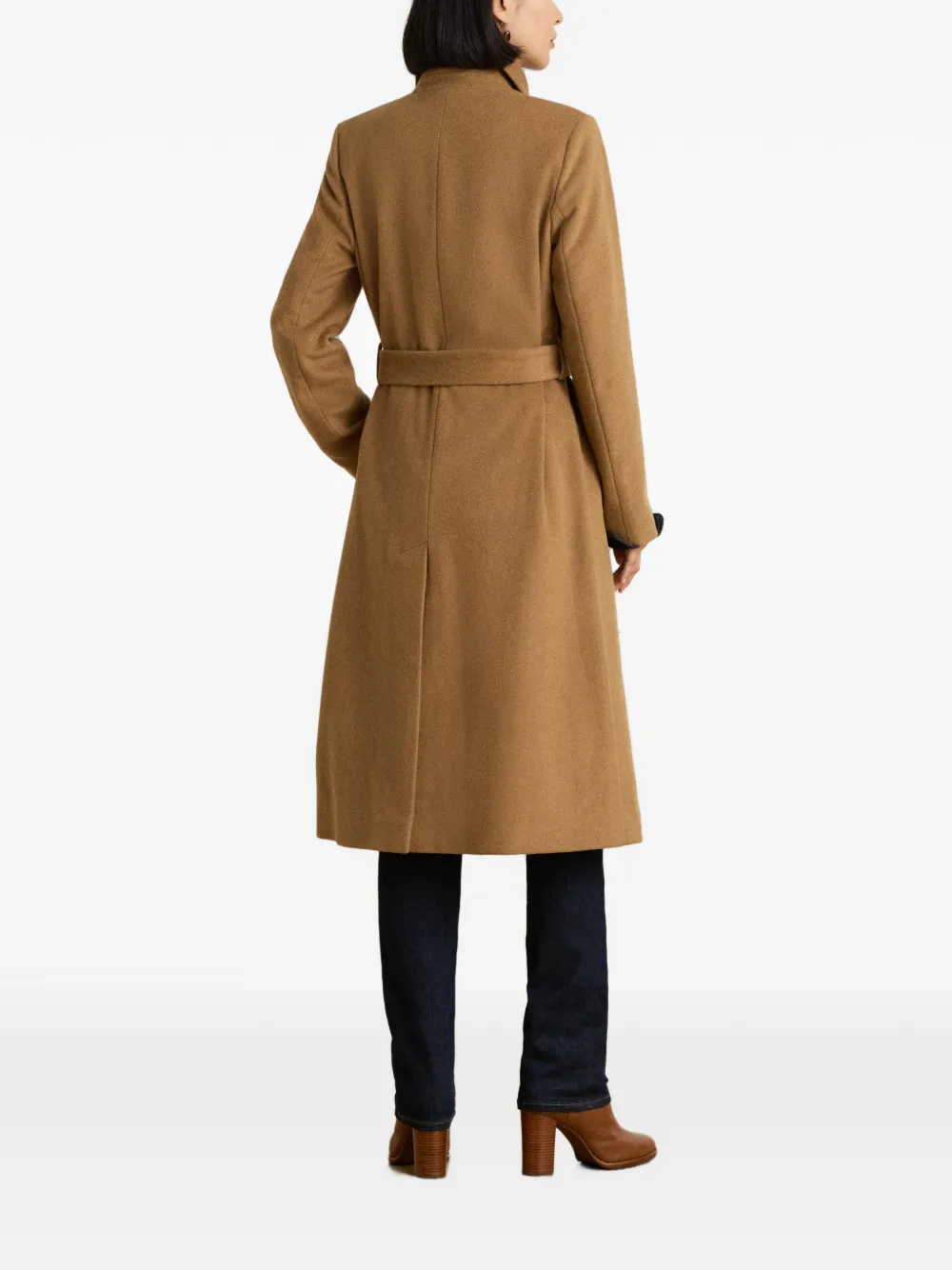 Lauren Ralph Lauren Jas met ceintuur Beige