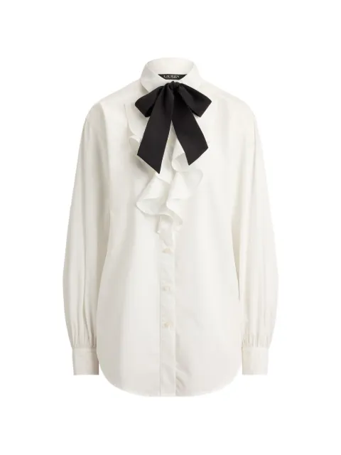 Lauren Ralph Lauren Saloma ラッフル シャツ