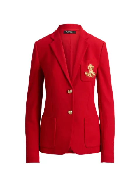Lauren Ralph Lauren Anfisa logo-patch blazer
