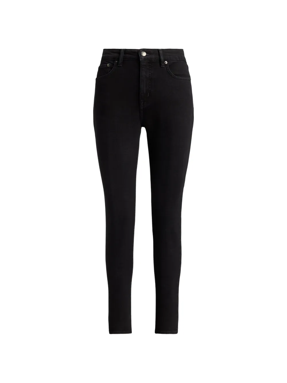 Lauren Ralph Lauren Jeans skinny a vita alta - Nero