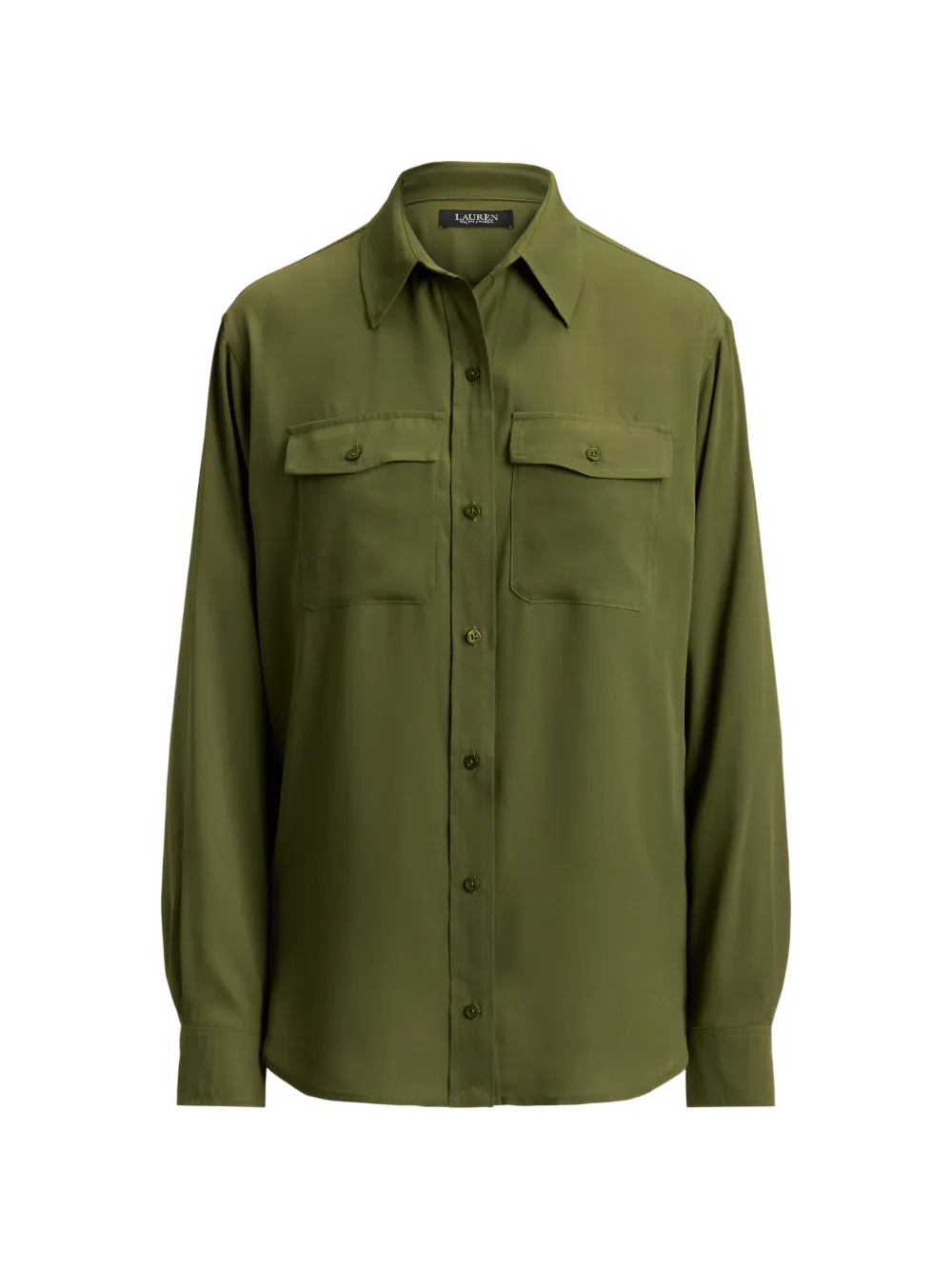 Lauren Ralph Lauren Camicia con taschino - Verde