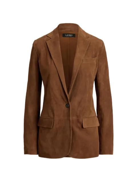 Lauren Ralph Lauren goat-suede blazer