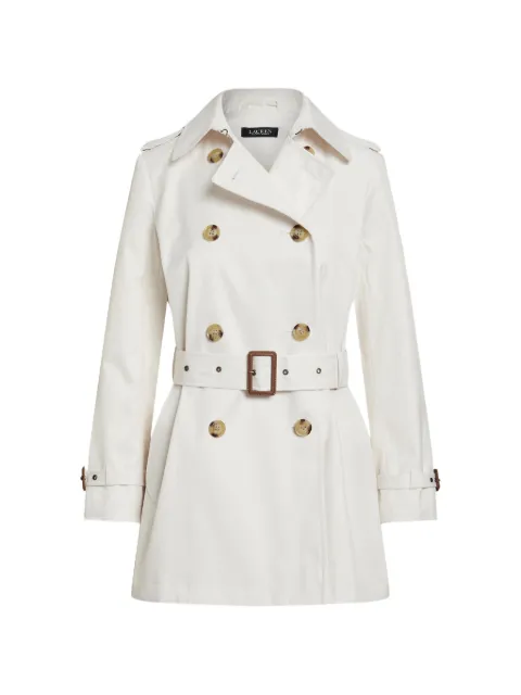 Lauren Ralph Lauren double-breasted belted trench coat