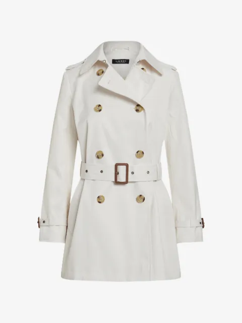 Lauren Ralph Lauren double-breasted belted trench coat