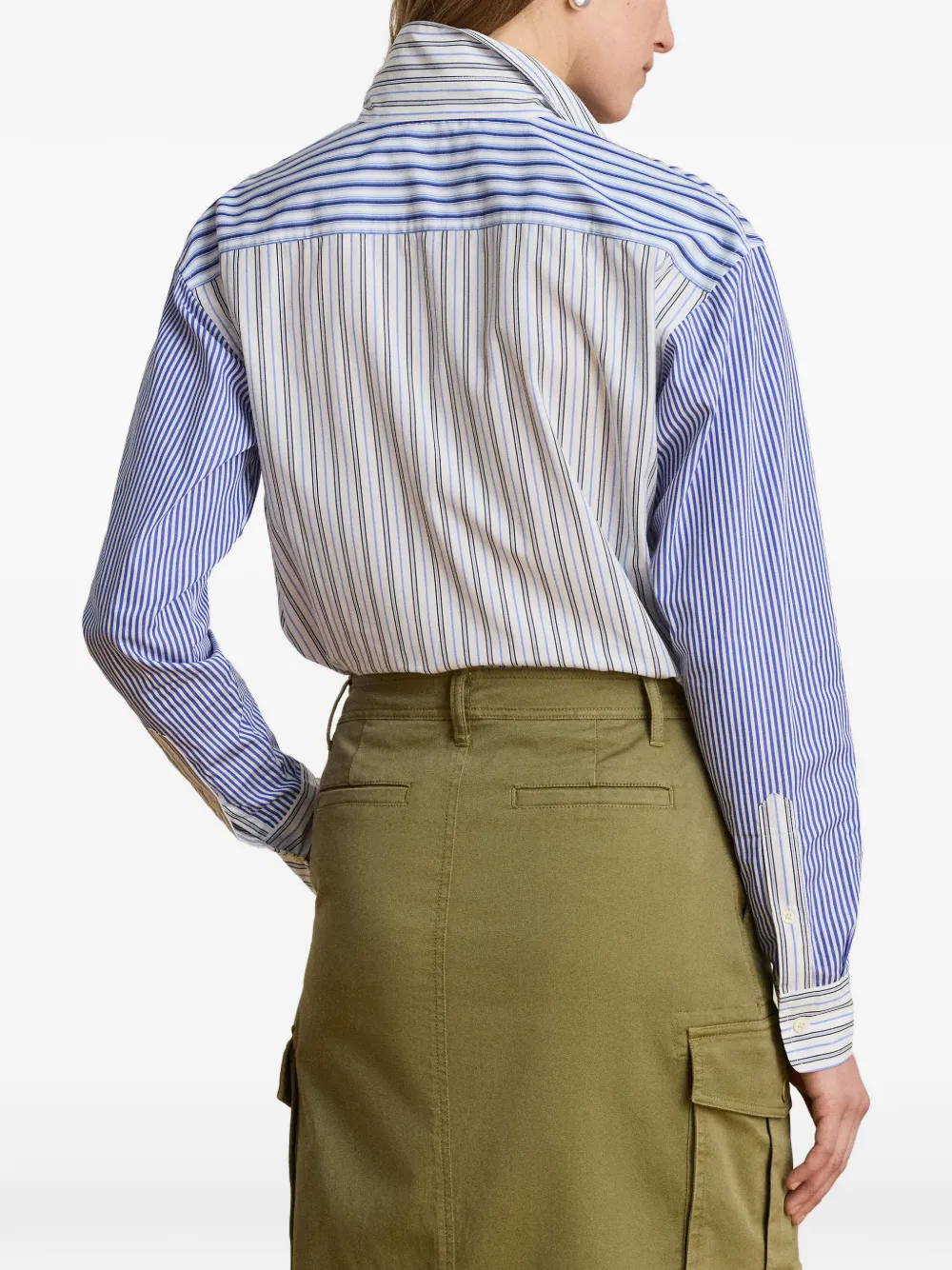 Lauren Ralph Lauren Gestreepte blouse met patroon Blauw
