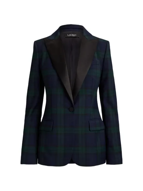 Lauren Ralph Lauren blazer Gilmore con estampado de cuadros tartán