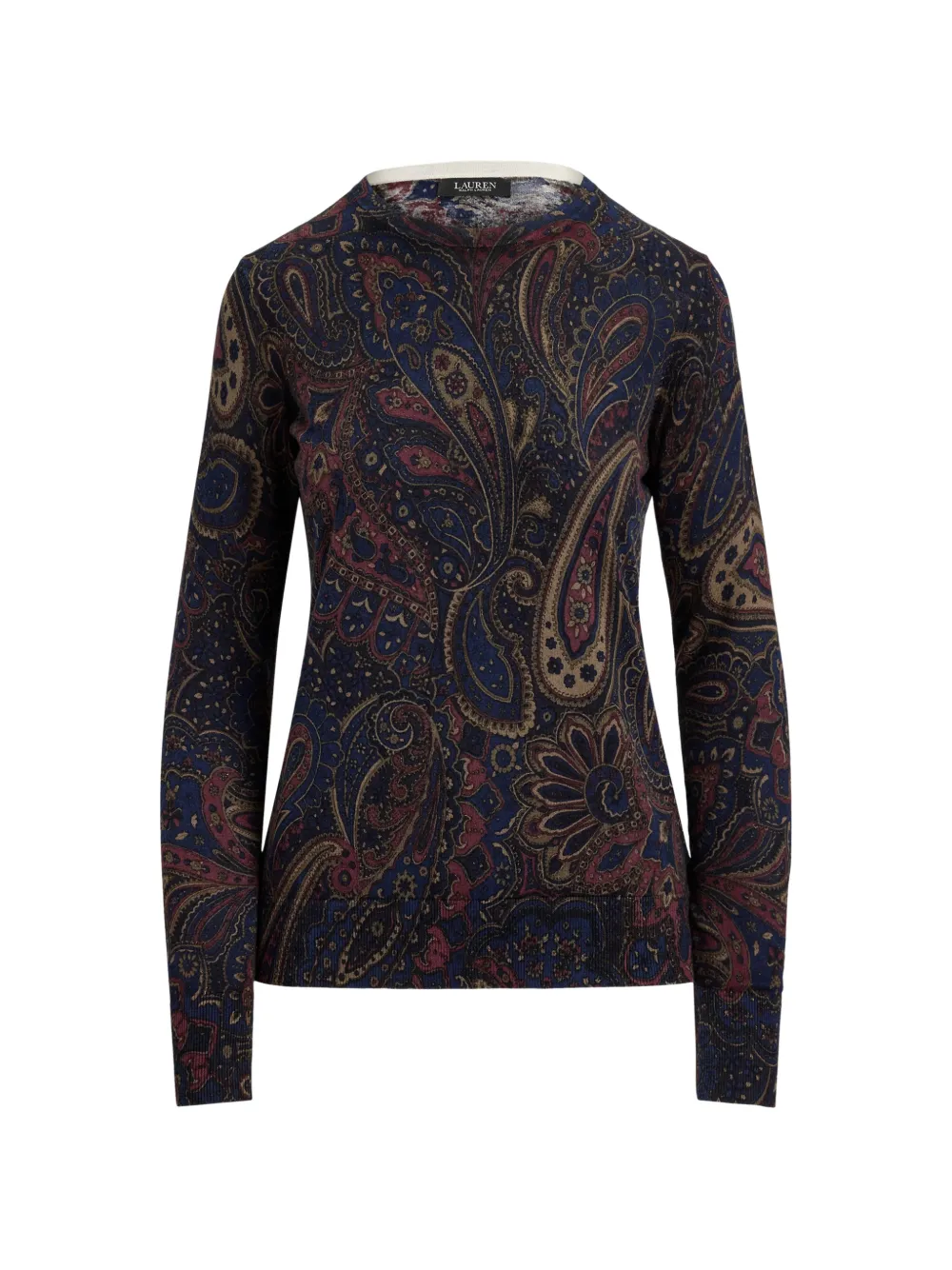 Lauren Ralph Lauren Pullover mit Paisley-Print - Blau