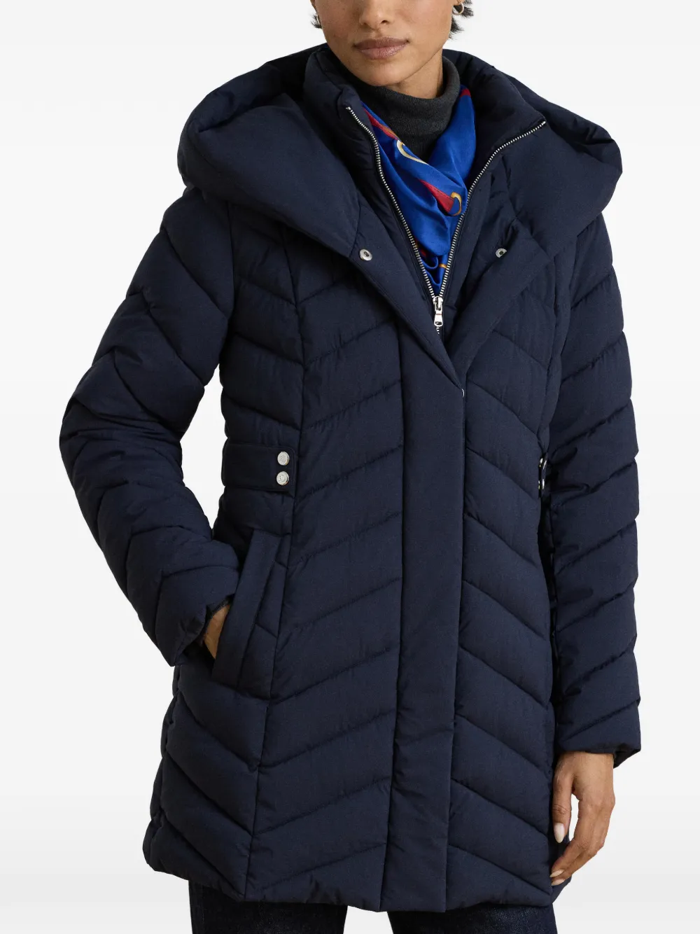 Lauren Ralph Lauren Gewatteerde jas Blauw