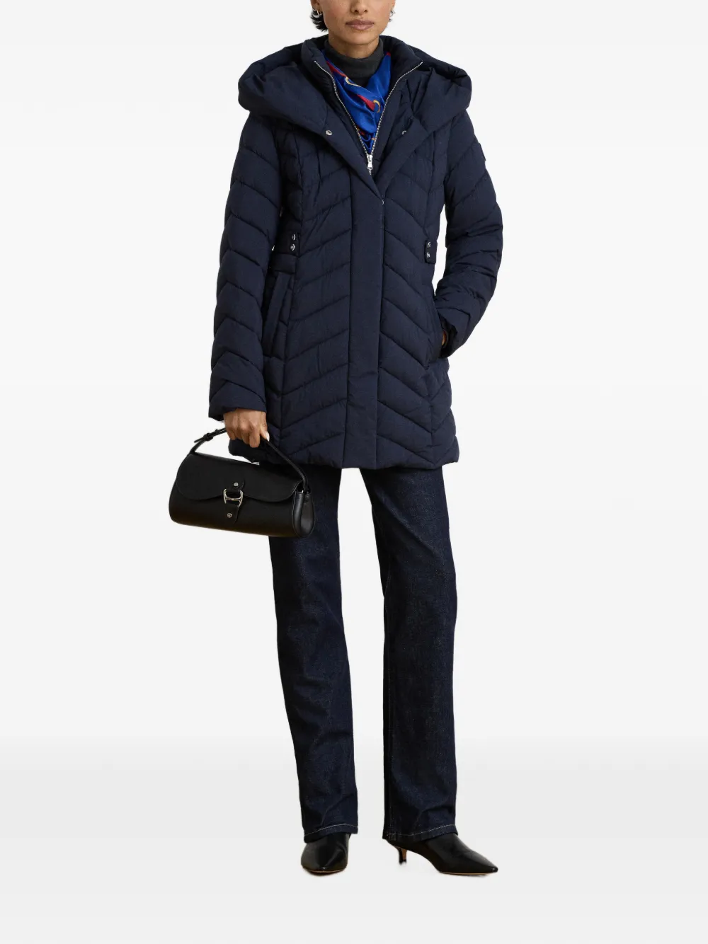 Lauren Ralph Lauren Gewatteerde jas Blauw