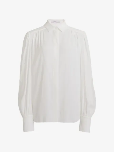 Another Tomorrow blusa fruncida