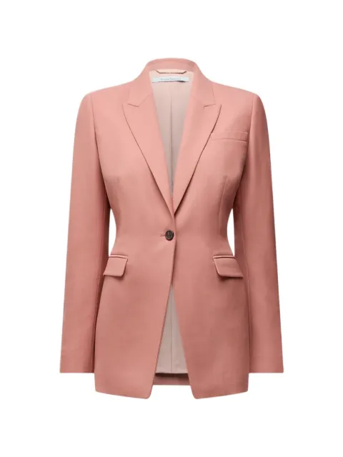 Another Tomorrow single-button peaked-lapel blazer