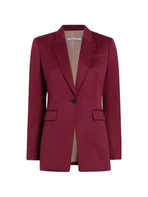 Another Tomorrow single-button peaked-lapel blazer