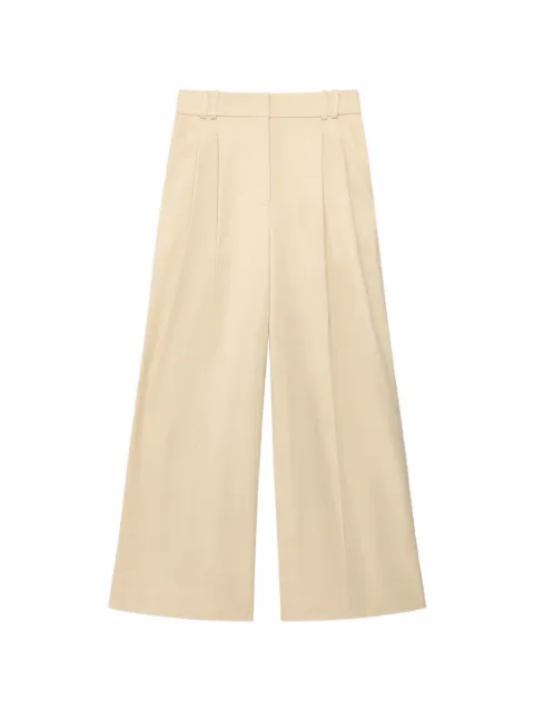 Another Tomorrow high-waisted pleated trousers