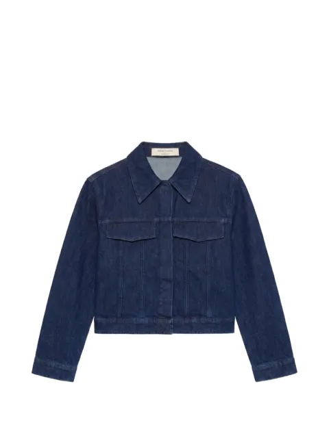 Another Tomorrow Cropped-Jeansjacke