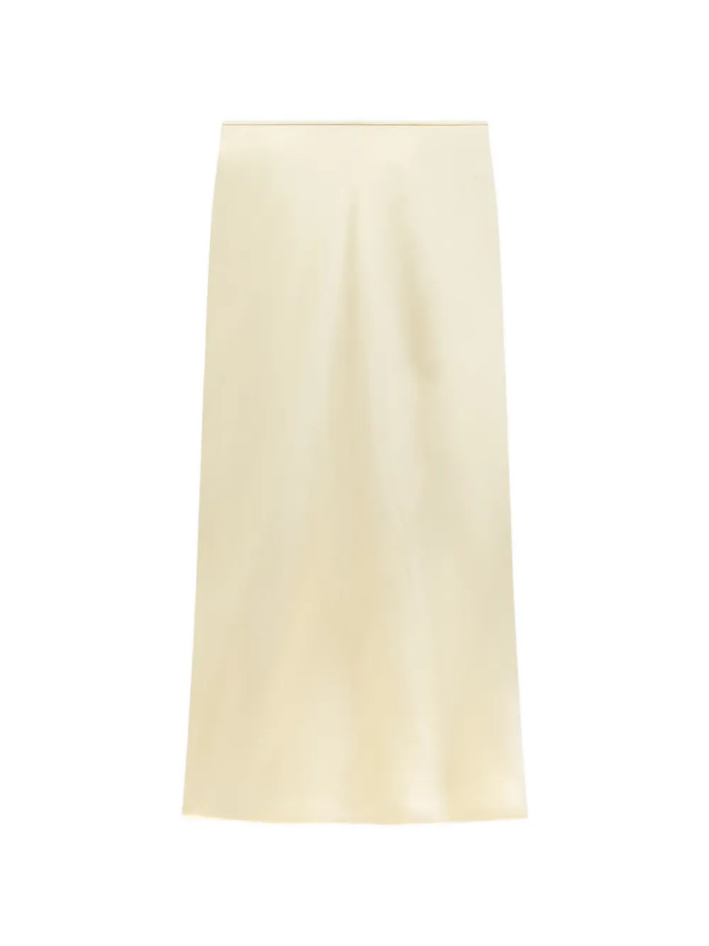 Another Tomorrow bias-cut midi skirt - Giallo